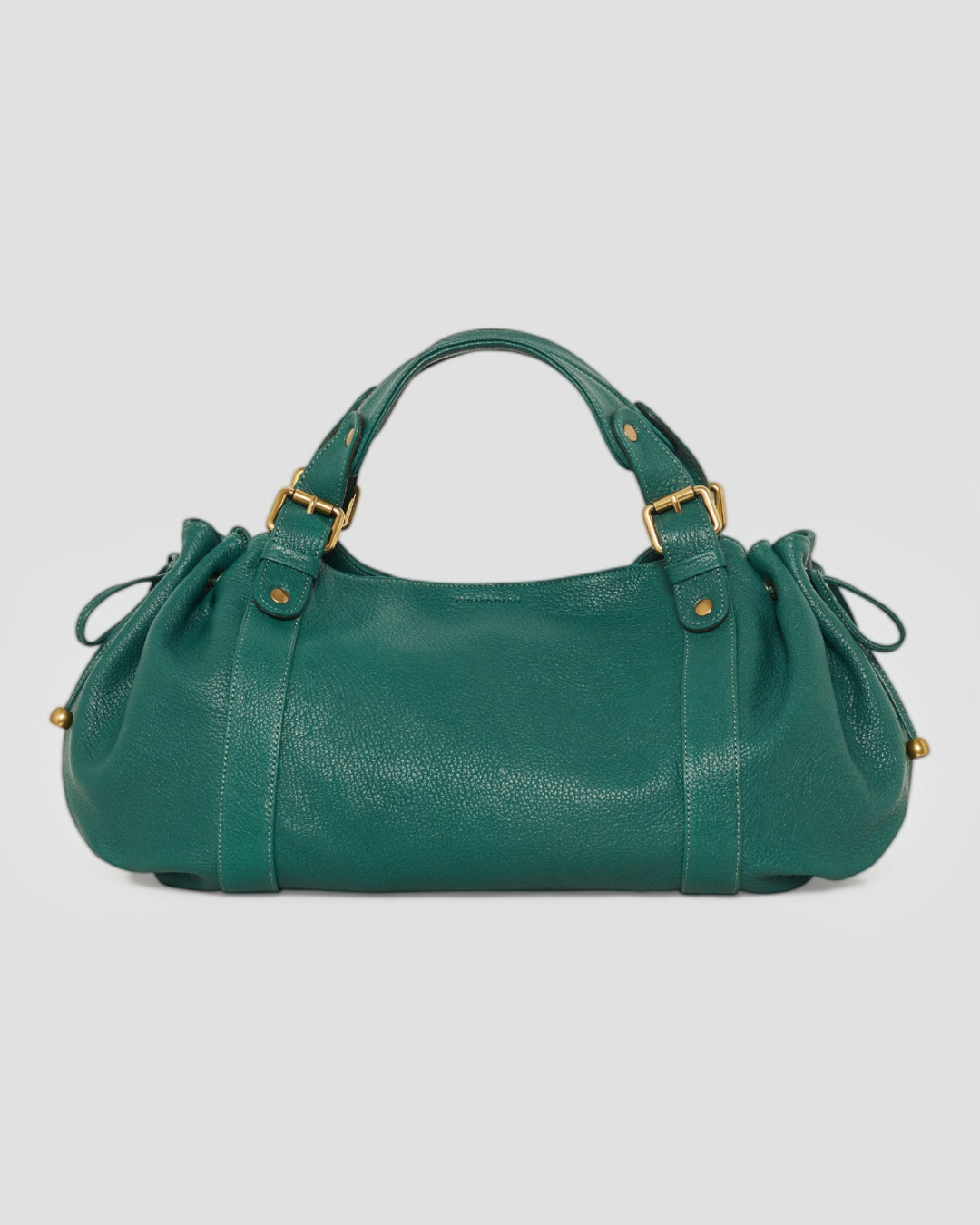 Merci x Gerard Darel - 24H Goat Leather Handbag - Green