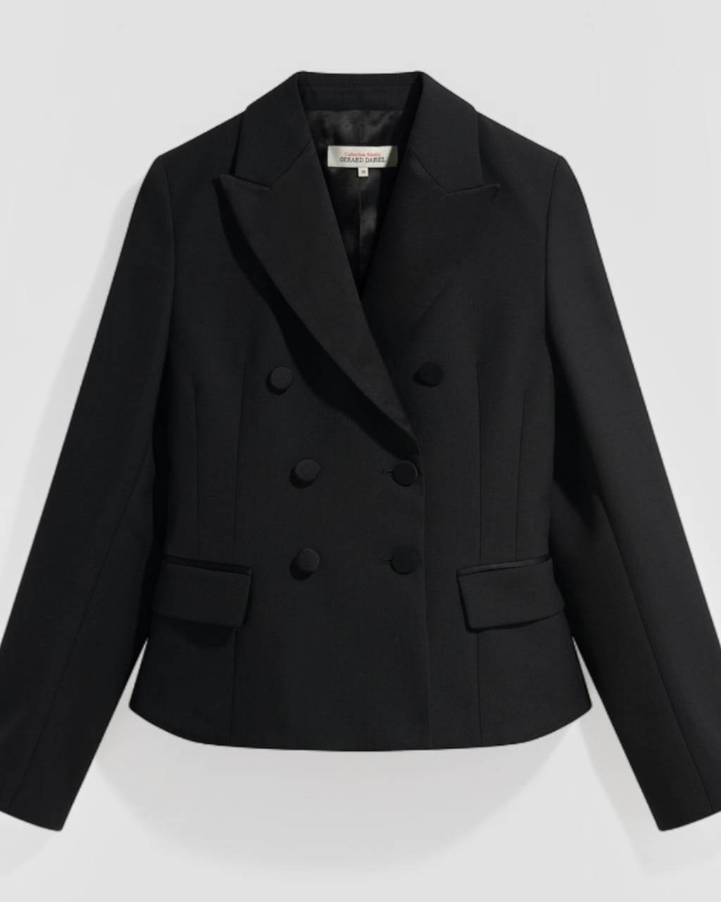 Gerard Darel - Veste Croisée De Smoking Joe - Noir
