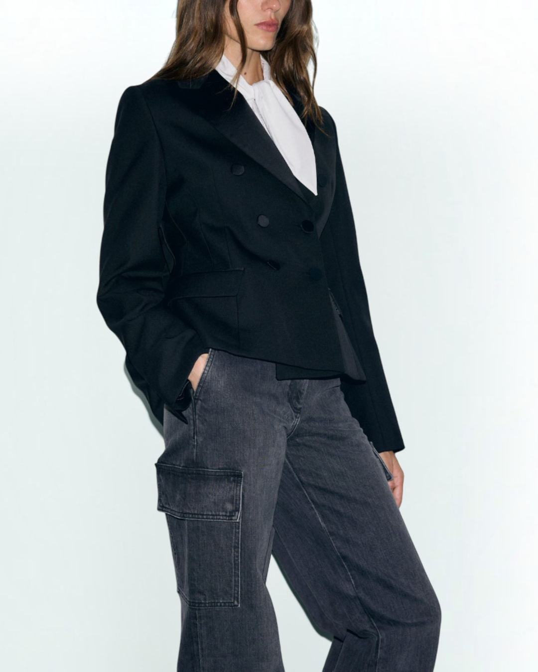 Gerard Darel - Veste Croisée De Smoking Joe - Noir