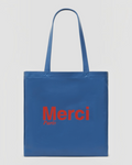Merci x Gerard Darel - Totebag En Cuir - Bleu