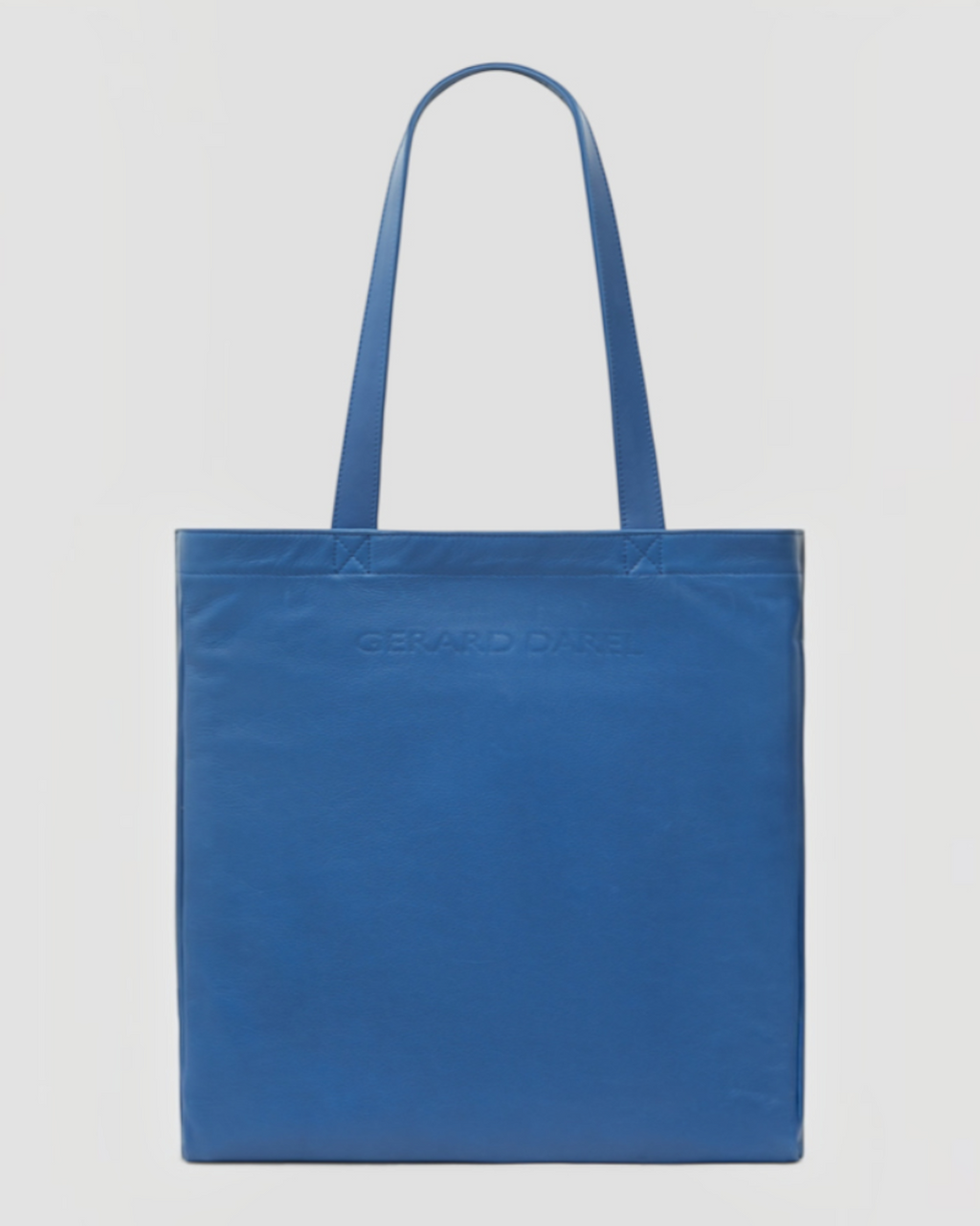 Merci x Gerard Darel - Totebag En Cuir - Bleu