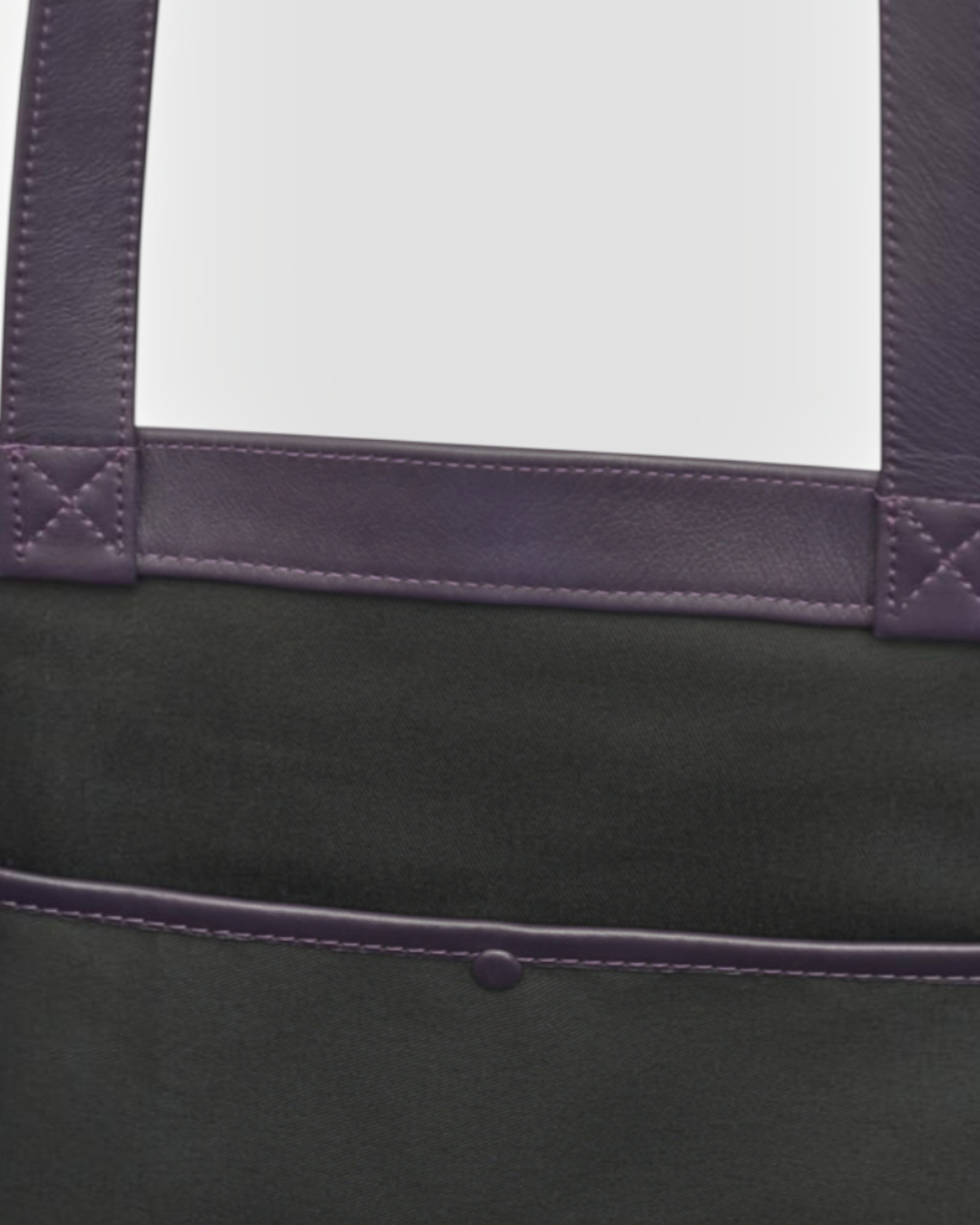 Merci x Gerard Darel - Totebag En Cuir - Aubergine