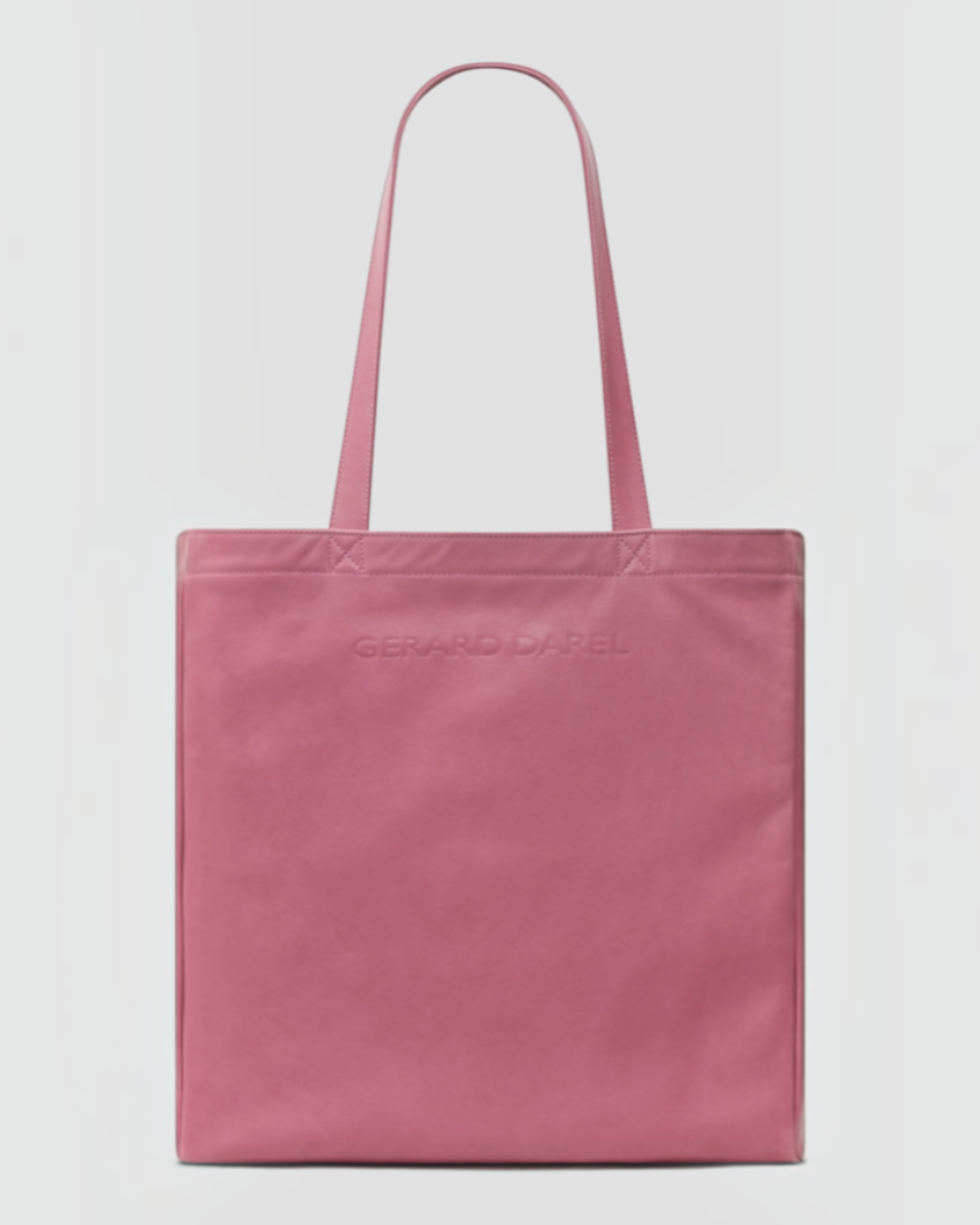 Merci x Gerard Darel - Totebag En Cuir - Rose