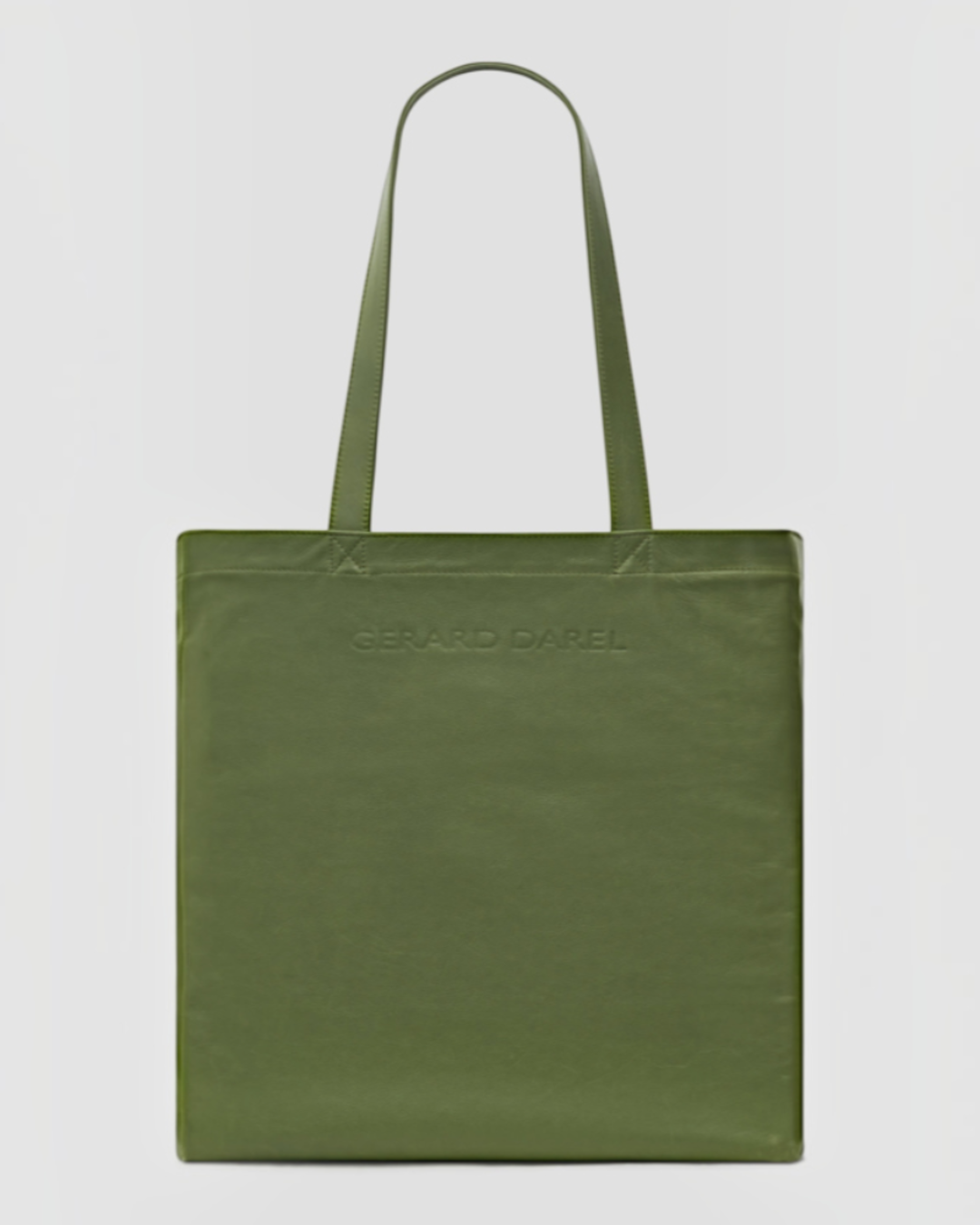 Merci x Gerard Darel - Totebag En Cuir - Vert