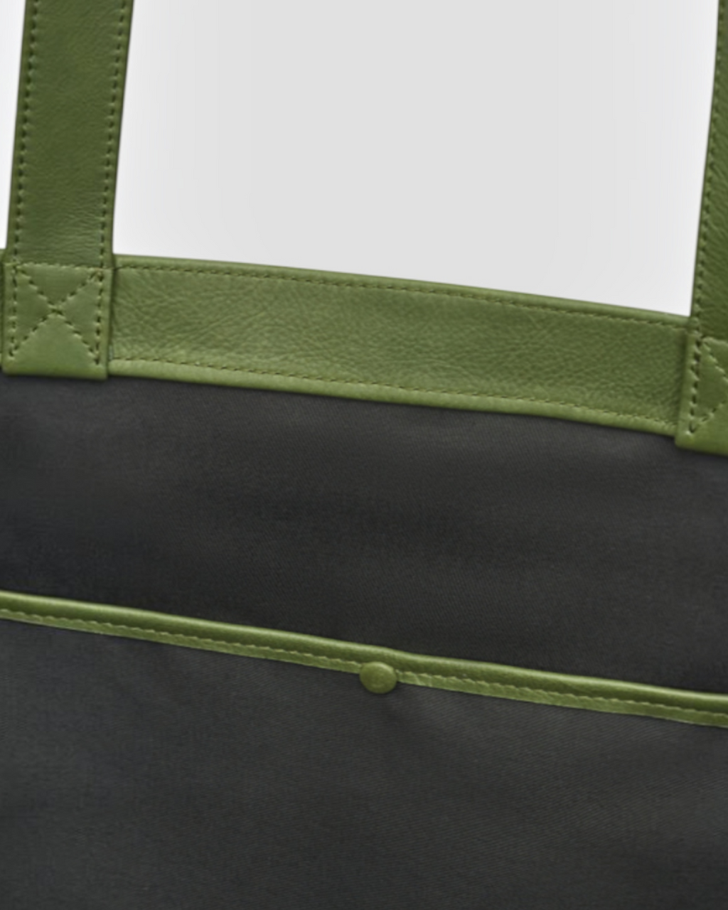 Merci x Gerard Darel - Leather Totebag - Green