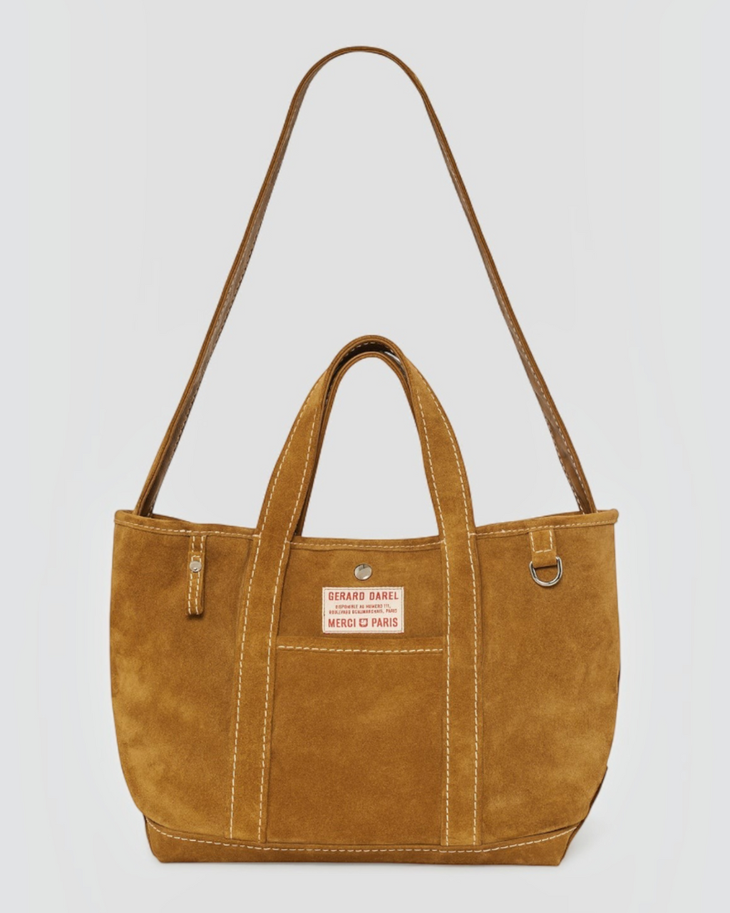 Merci x Gerard Darel - Candide Medium Merci Daim - Jaune