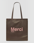 Merci x Gerard Darel - Leather Totebag - Brown