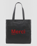 Merci x Gerard Darel - Leather Totebag - Black