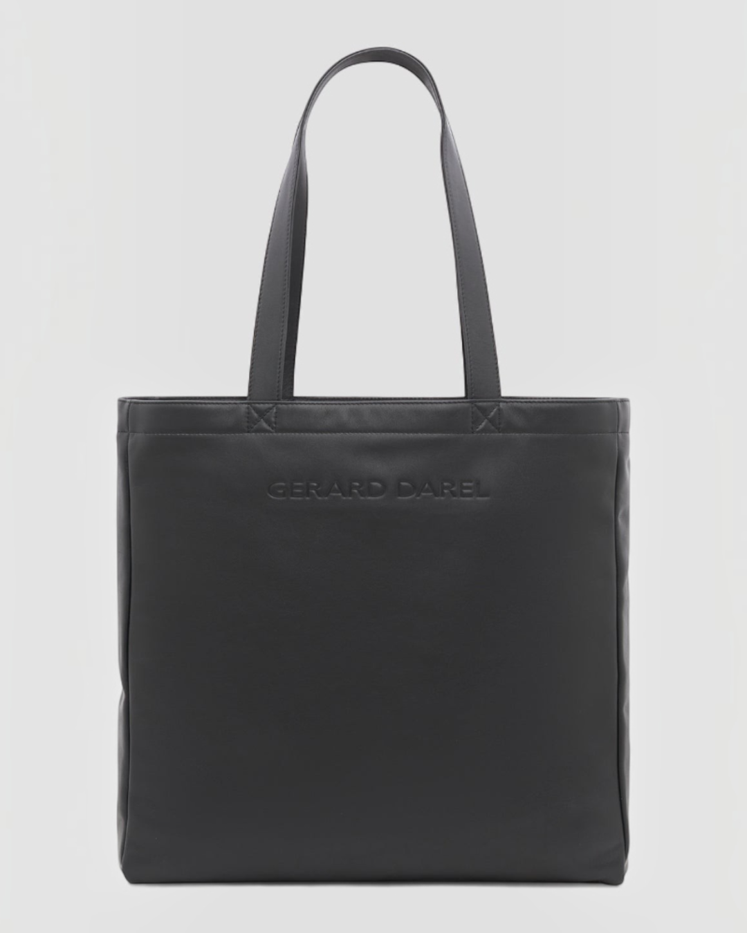 Merci x Gerard Darel - Totebag En Cuir - Noir
