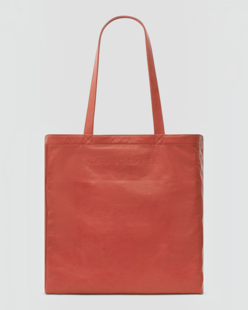 Merci x Gerard Darel - Totebag En Cuir Geranium