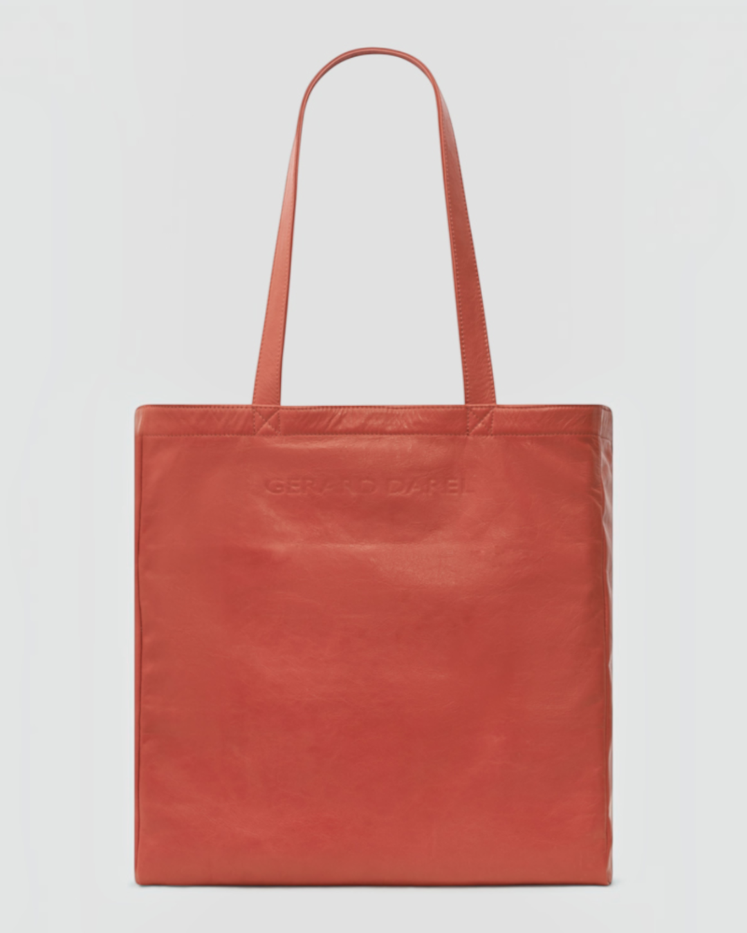 Merci x Gerard Darel - Totebag En Cuir Geranium
