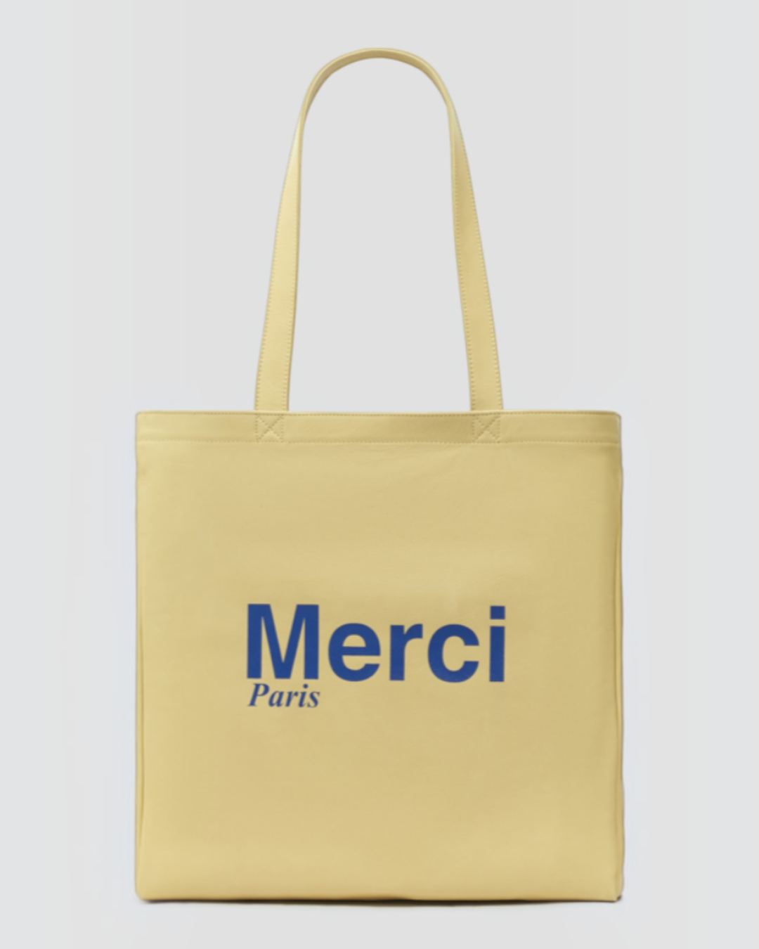Merci x Gerard Darel - Totebag En Cuir - Jaune