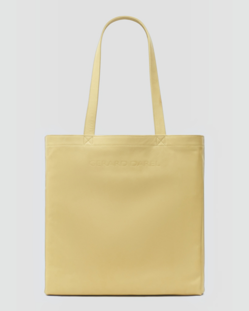 Merci x Gerard Darel - Totebag En Cuir - Jaune