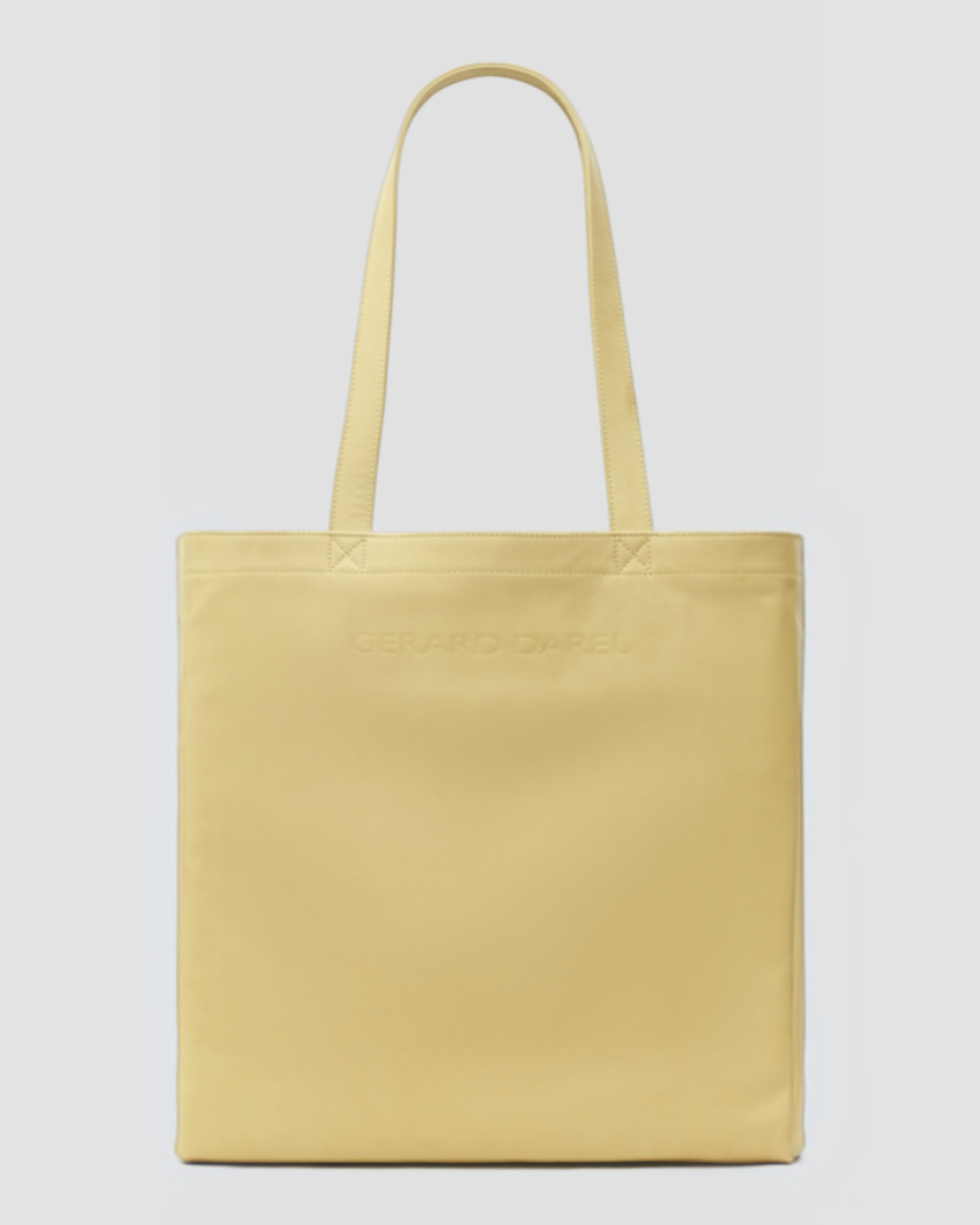 Merci x Gerard Darel - Totebag En Cuir - Jaune