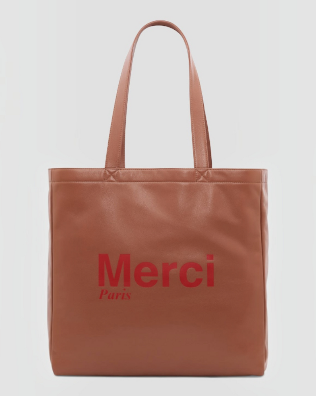 Merci x Gerard Darel - Leather Totebag - Tan