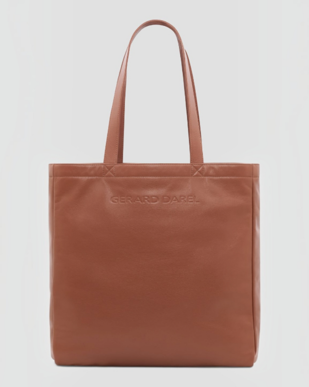 Merci x Gerard Darel - Leather Totebag - Tan