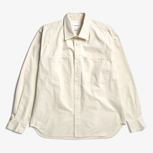 Norse Projects - Chemise oversize Julius - Beige