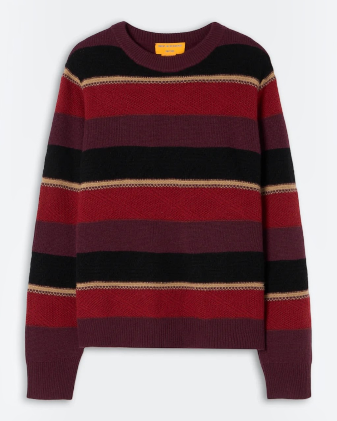Guest In Residence - Crew Sweater - Fig Combo