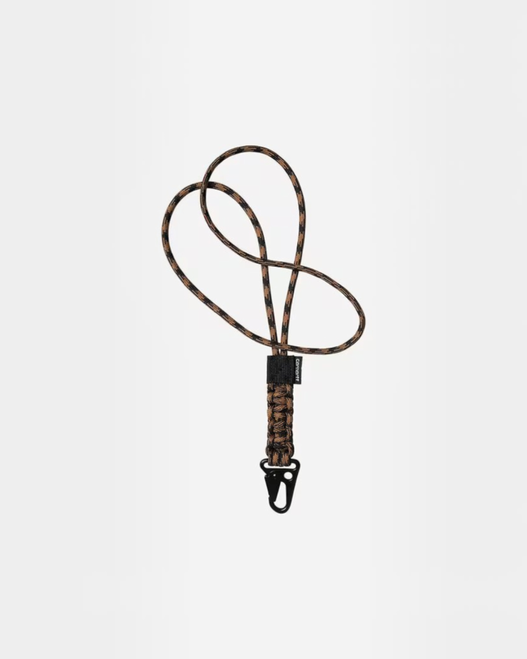Carhartt Wip - Rope Keychain - Hamilton Brown & Black