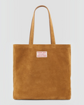 Merci x Gerard Darel - Totebag Merci Daim - Blé
