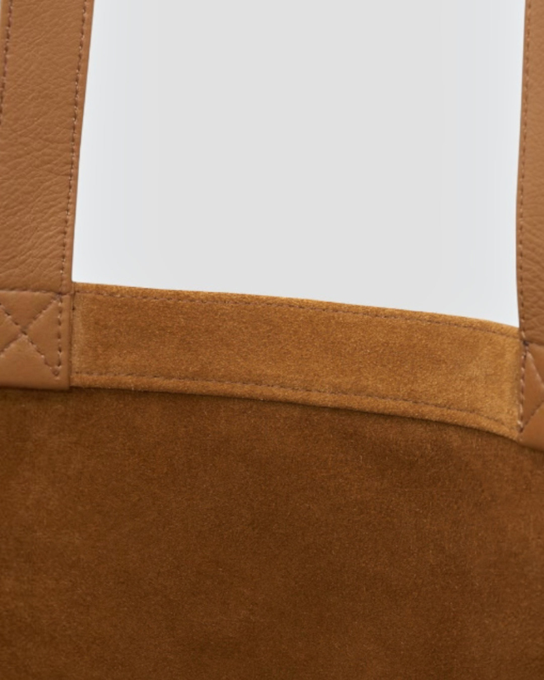 Merci x Gerard Darel - Totebag Merci Daim - Blé
