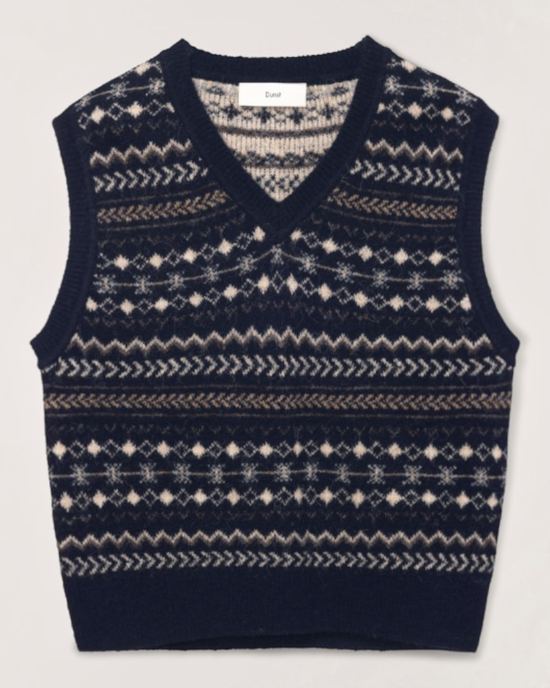 Dunst - V-Neck Vest - Navy