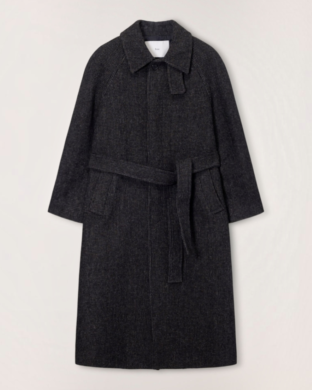 Dunst - Balmacaan Coat - Dark Brown
