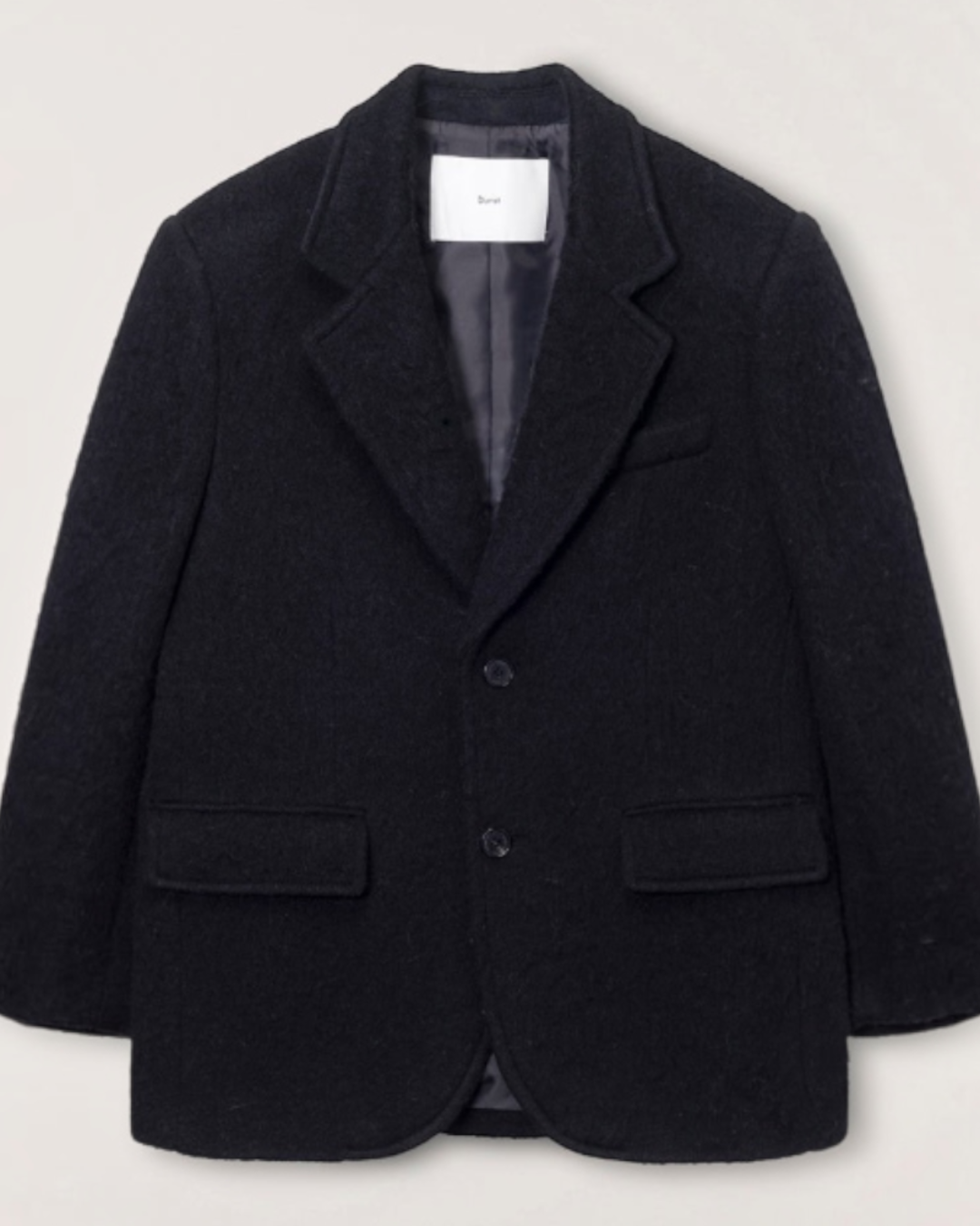 Dunst - Alpaca Blazer Jacket - Black