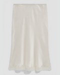 Merci x Gerard Darel - Lingerie Skirt - Ecru