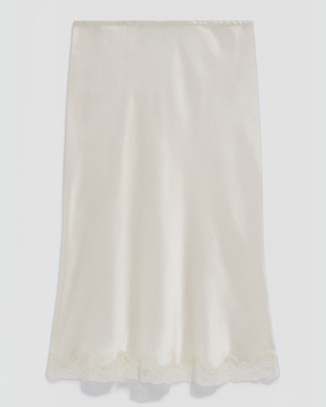 Merci x Gerard Darel - Lingerie Skirt - Ecru