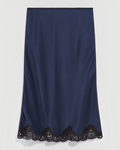 Merci x Gerard Darel - Lingerie Skirt - Indigo