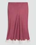 Merci x Gerard Darel - Lingerie Skirt - Cassis