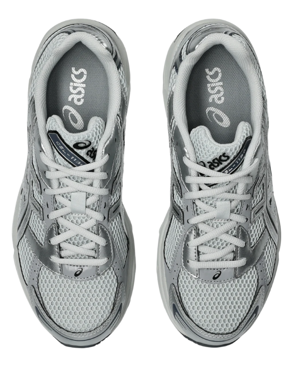 Asics - Baskets Gel 1130 - Gris Glacier & Argent Pure