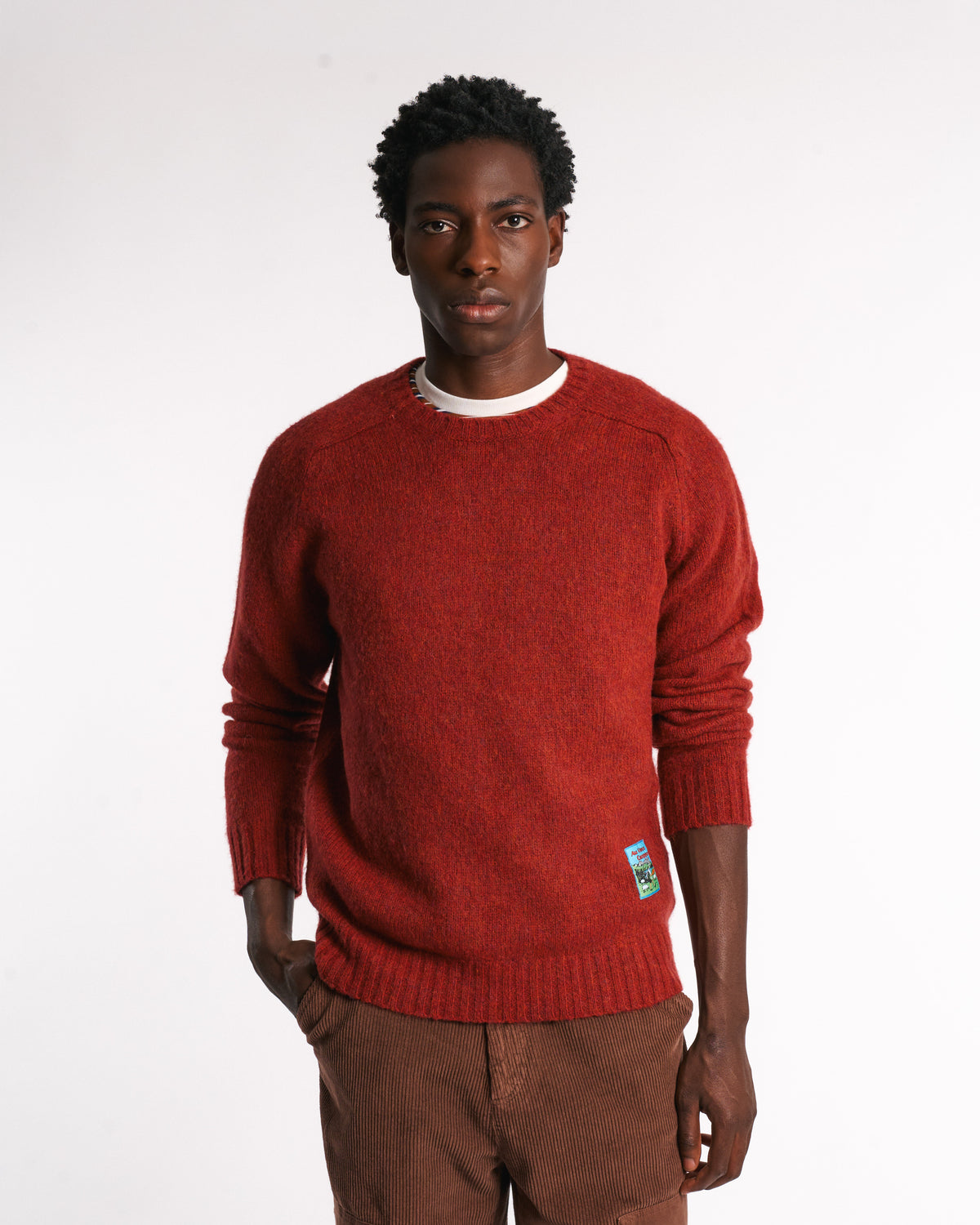Au Vieux Campeur - Paid Holidays - Elliott Sweater - Red