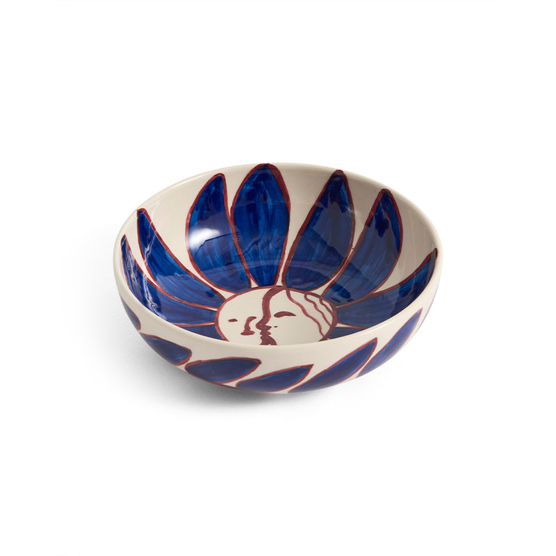 Bol - Deep Blue Flower - Hay