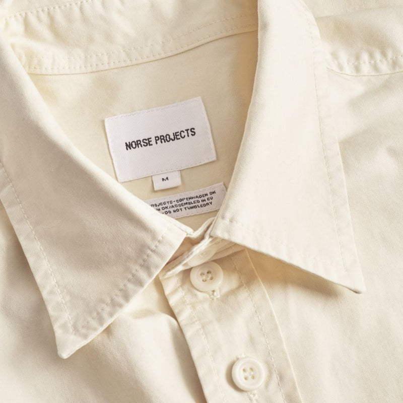 Norse Projects - Chemise oversize Julius - Beige