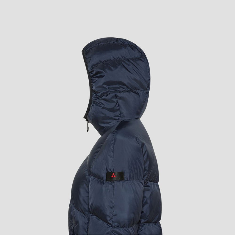 Peuterey - Manteau Carena MQN 01 avec détails contrastés - Bleu Graphite