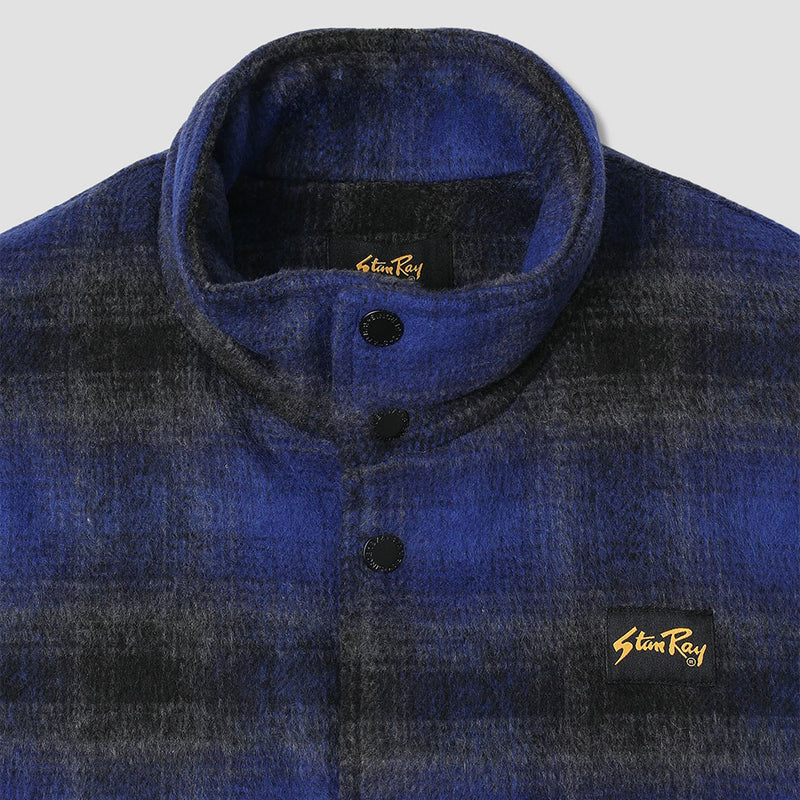 Stan Ray - Manteau Down Plaid - Bleu