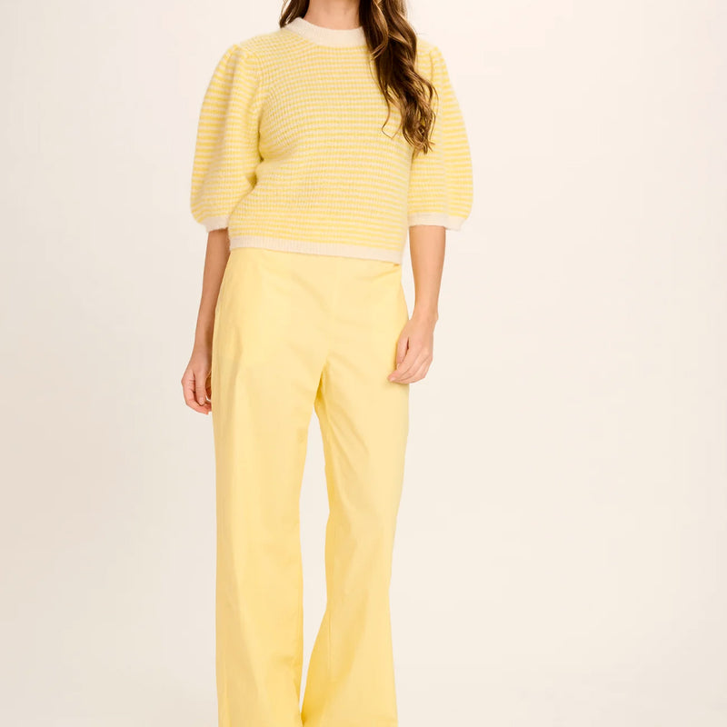 Les Tricots D'o - Pull Federica - Jaune