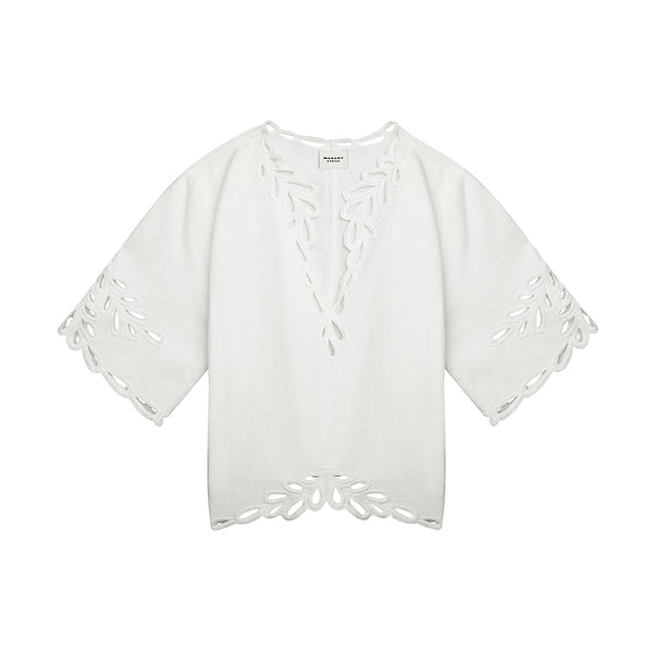 Isabel Marant - Blouse Shana - Blanc