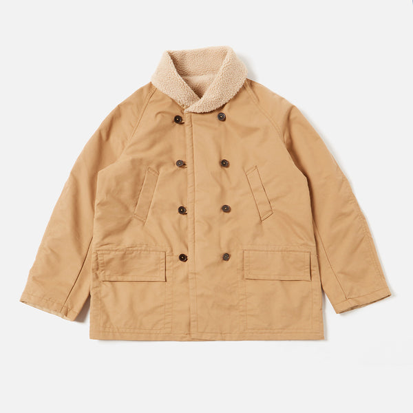 Universal Works - Veste Reversible Mackinaw - Sand