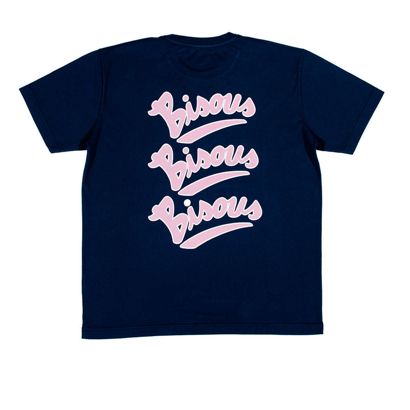 Bisous Skateboard - T-shirt Gianni - Navy