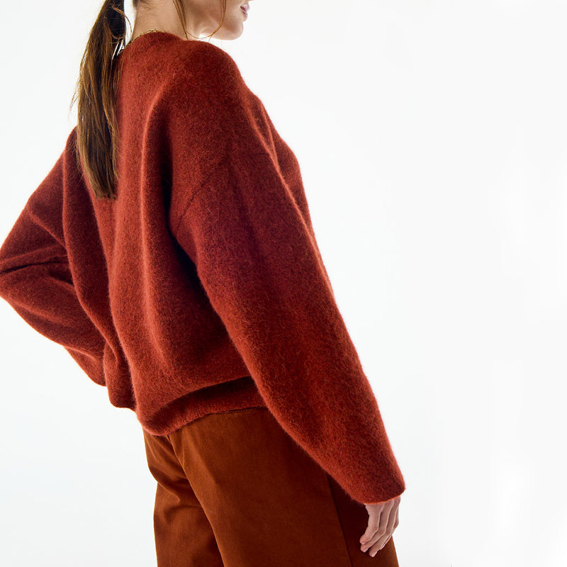 Belle Pièce - Pull Kipling - Ocre Rouge