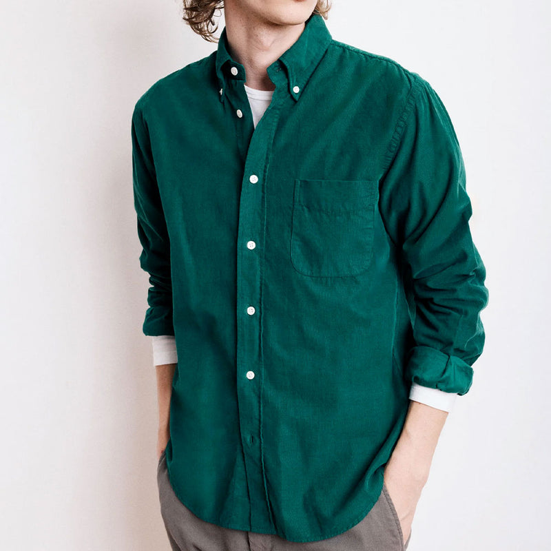 Hartford - Chemise Pitt Pat - Emeraude