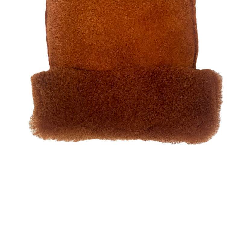 Milona - Gants Mouton - Orange Persia
