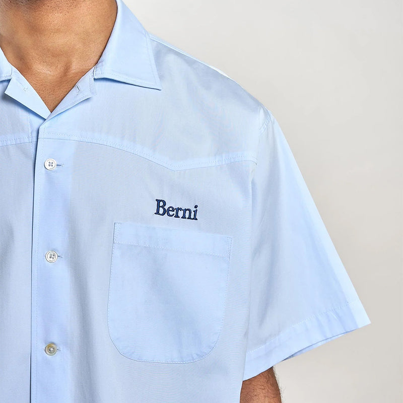 Berni - Chemise Game Night - Sky Blue