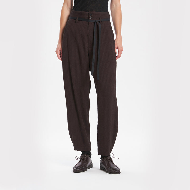 Barena - Pantalon Candiano Lisca - Marron Cioccolato