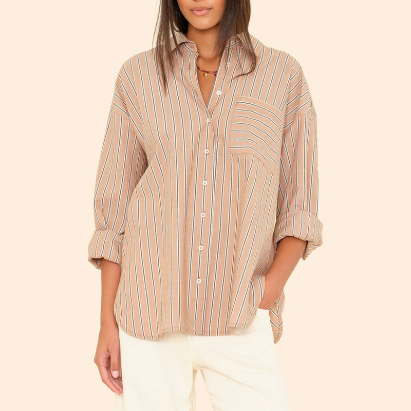 Xirena - Chemise Sydney - Toffe