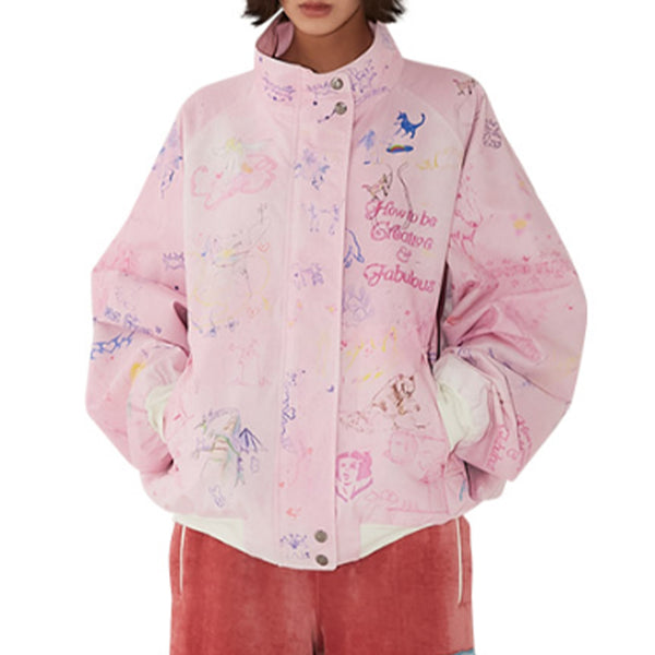 Halfway Native - Veste Moon River - Rose