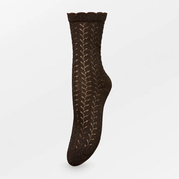 Becksöndergaard - Chaussettes Leomy Cotta - Marron